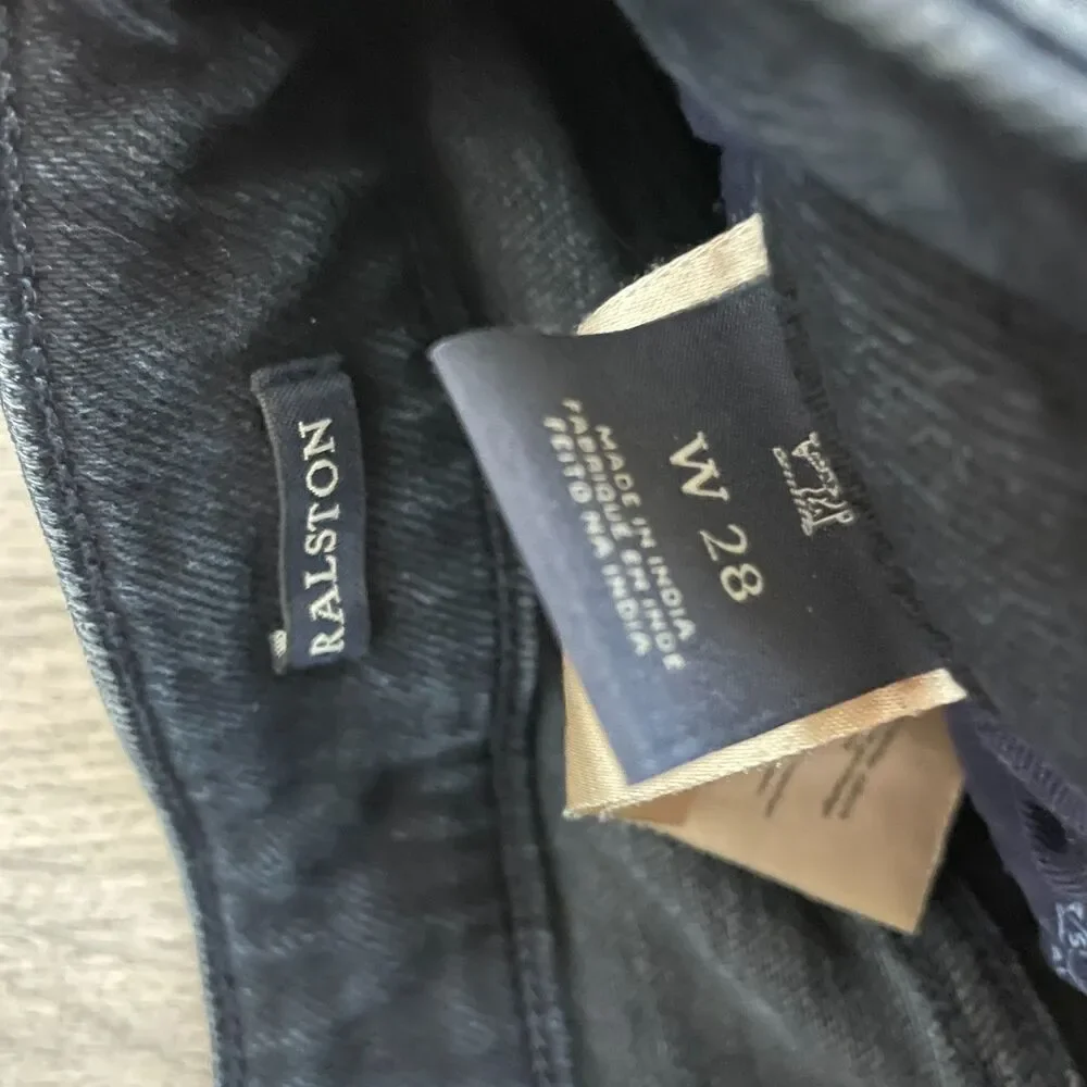 Scotch & Soda Ralston mens button fly black shorts size 28